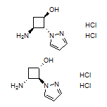 rel-(1R,2R,3S)-3-Amino-2-(1-pyrazolyl)cyclobutanol Dihydrochloride