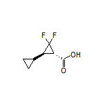 (1R,2S)-3,3-Difluoro-[1,1’-bi(cyclopropane)]-2-carboxylic Acid