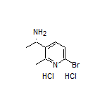 (S)-1-(6-Bromo-2-methyl-3-pyridyl)ethanamine Dihydrochloride