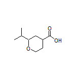 2-Isopropyltetrahydro-2H-pyran-4-carboxylic Acid