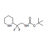 N-Boc-2,2-difluoro-2-(2-piperidyl)ethanamine