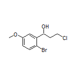 1-(2-Bromo-5-methoxyphenyl)-3-chloro-1-propanol