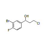 1-(3-Bromo-4-fluorophenyl)-3-chloro-1-propanol