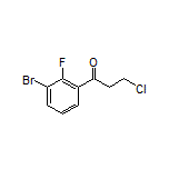 1-(3-Bromo-2-fluorophenyl)-3-chloro-1-propanone