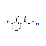 1-(2-Bromo-3-fluorophenyl)-3-chloro-1-propanone