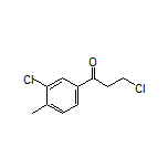 3-Chloro-1-(3-chloro-4-methylphenyl)-1-propanone