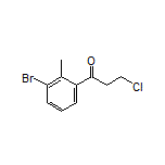 1-(3-Bromo-2-methylphenyl)-3-chloro-1-propanone