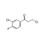 3-Chloro-1-(3-chloro-4-fluorophenyl)-1-propanone