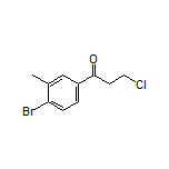 1-(4-Bromo-3-methylphenyl)-3-chloro-1-propanone