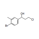 1-(4-Bromo-3-methylphenyl)-3-chloro-1-propanol