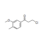 3-Chloro-1-(3-methoxy-4-methylphenyl)-1-propanone