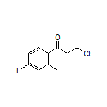 3-Chloro-1-(4-fluoro-2-methylphenyl)-1-propanone