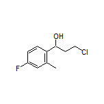 3-Chloro-1-(4-fluoro-2-methylphenyl)-1-propanol