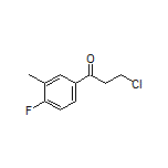 3-Chloro-1-(4-fluoro-3-methylphenyl)-1-propanone