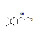 3-Chloro-1-(4-fluoro-3-methylphenyl)-1-propanol