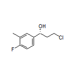 (R)-3-Chloro-1-(4-fluoro-3-methylphenyl)-1-propanol