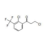 3-Chloro-1-[2-chloro-3-(trifluoromethyl)phenyl]-1-propanone