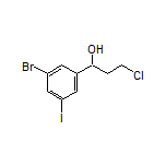 1-(3-Bromo-5-iodophenyl)-3-chloro-1-propanol