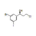 (S)-1-(3-Bromo-5-iodophenyl)-3-chloro-1-propanol