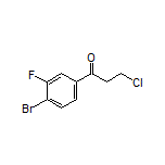 1-(4-Bromo-3-fluorophenyl)-3-chloro-1-propanone