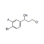 1-(4-Bromo-3-fluorophenyl)-3-chloro-1-propanol