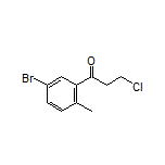 1-(5-Bromo-2-methylphenyl)-3-chloro-1-propanone