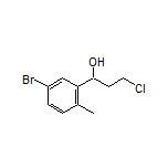 1-(5-Bromo-2-methylphenyl)-3-chloro-1-propanol