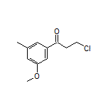 3-Chloro-1-(3-methoxy-5-methylphenyl)-1-propanone