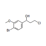 1-(4-Bromo-3-methoxyphenyl)-3-chloro-1-propanol