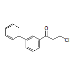 1-(3-Biphenylyl)-3-chloro-1-propanone