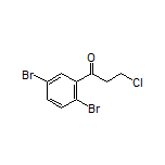 3-Chloro-1-(2,5-dibromophenyl)-1-propanone