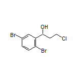 3-Chloro-1-(2,5-dibromophenyl)-1-propanol