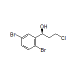 (S)-3-Chloro-1-(2,5-dibromophenyl)-1-propanol