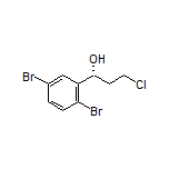 (R)-3-Chloro-1-(2,5-dibromophenyl)-1-propanol