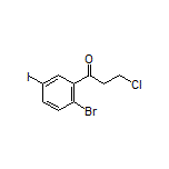 1-(2-Bromo-5-iodophenyl)-3-chloro-1-propanone