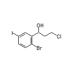 1-(2-Bromo-5-iodophenyl)-3-chloro-1-propanol