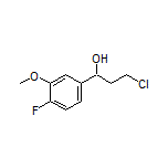 3-Chloro-1-(4-fluoro-3-methoxyphenyl)-1-propanol