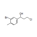 1-(3-Bromo-4-methylphenyl)-3-chloro-1-propanol