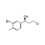 (S)-1-(3-Bromo-4-methylphenyl)-3-chloro-1-propanol