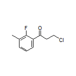 3-Chloro-1-(2-fluoro-3-methylphenyl)-1-propanone