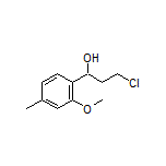 3-Chloro-1-(2-methoxy-4-methylphenyl)-1-propanol