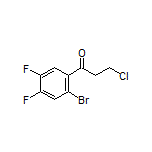 1-(2-Bromo-4,5-difluorophenyl)-3-chloro-1-propanone