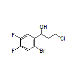 1-(2-Bromo-4,5-difluorophenyl)-3-chloro-1-propanol