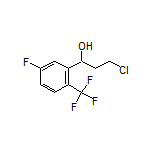 3-Chloro-1-[5-fluoro-2-(trifluoromethyl)phenyl]-1-propanol