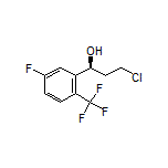 (S)-3-Chloro-1-[5-fluoro-2-(trifluoromethyl)phenyl]-1-propanol