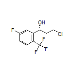 (R)-3-Chloro-1-[5-fluoro-2-(trifluoromethyl)phenyl]-1-propanol