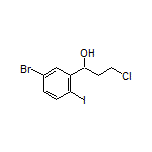 1-(5-Bromo-2-iodophenyl)-3-chloro-1-propanol