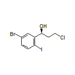 (S)-1-(5-Bromo-2-iodophenyl)-3-chloro-1-propanol