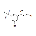 1-[3-Bromo-5-(trifluoromethyl)phenyl]-3-chloro-1-propanol