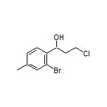 1-(2-Bromo-4-methylphenyl)-3-chloro-1-propanol